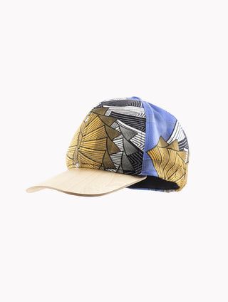 Basecap Cap im High Crown Look, gemustert in afrikanischem Print