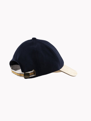 N°7 – Navy Blue Piqué Classic | Cap