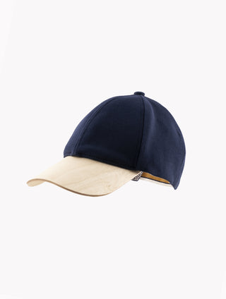 N°7 – Navy Blue Piqué Classic | Cap